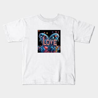 Love signs Kids T-Shirt